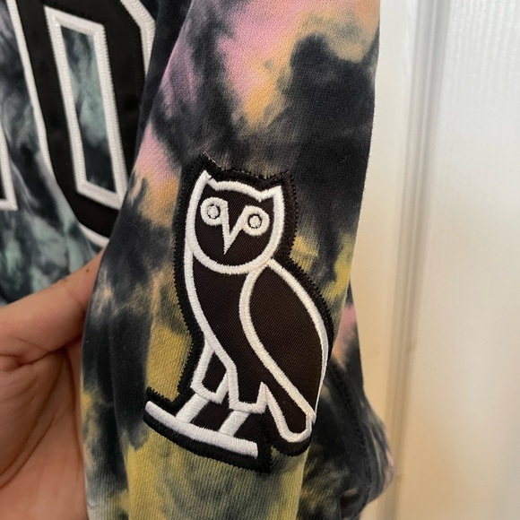 1 OF 1 OVO Tie Dye Pull Over Hoodie - Picture 5 of 6